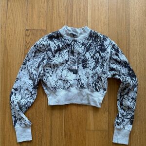 Twenty Montreal Black and White Pollack Sweatshirt NWT